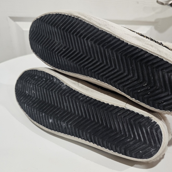 Golden Goose Super-Star Sabot with glitter and shearling interior - Picture 6 of 9